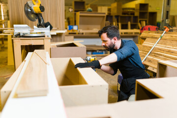 cabinet building